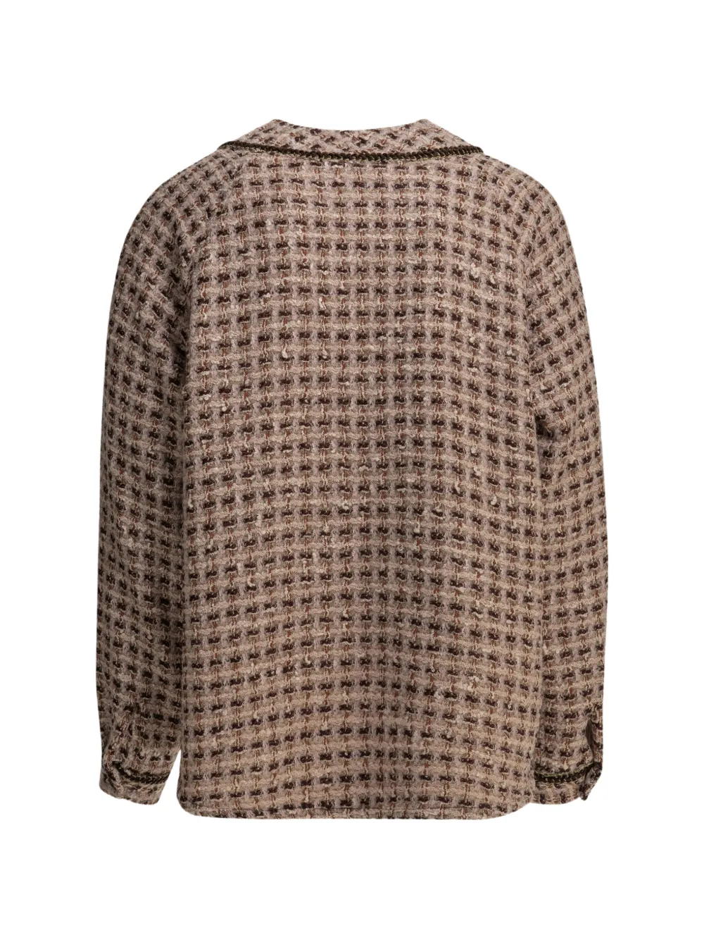 KAPITAL Bouclé overhemd Roze