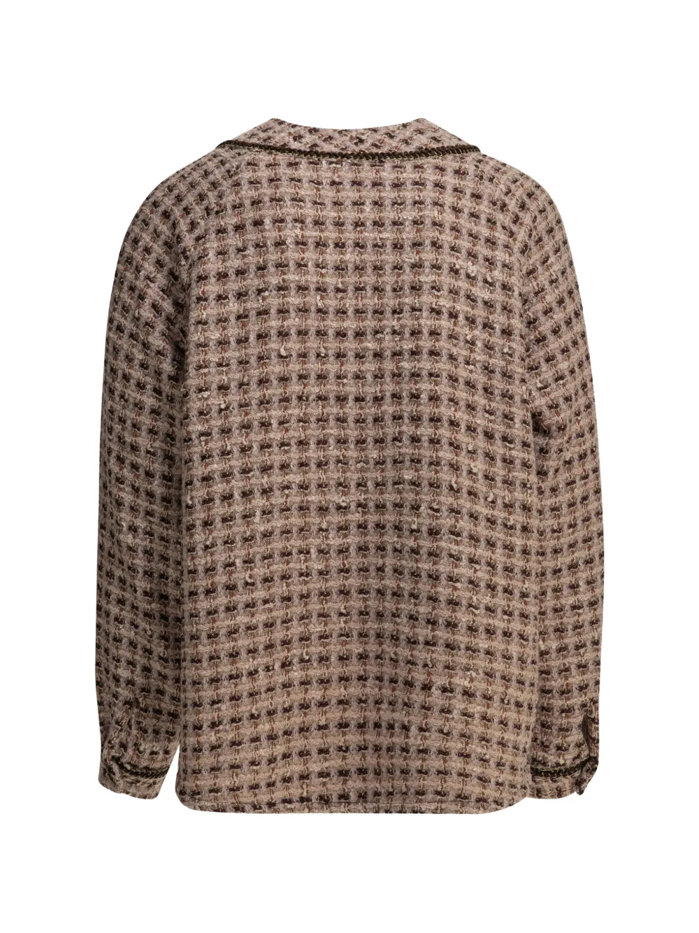 KAPITAL Bouclé overhemd Roze