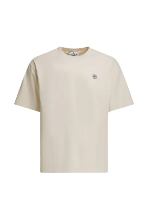 Stone Island camiseta con parche del logo