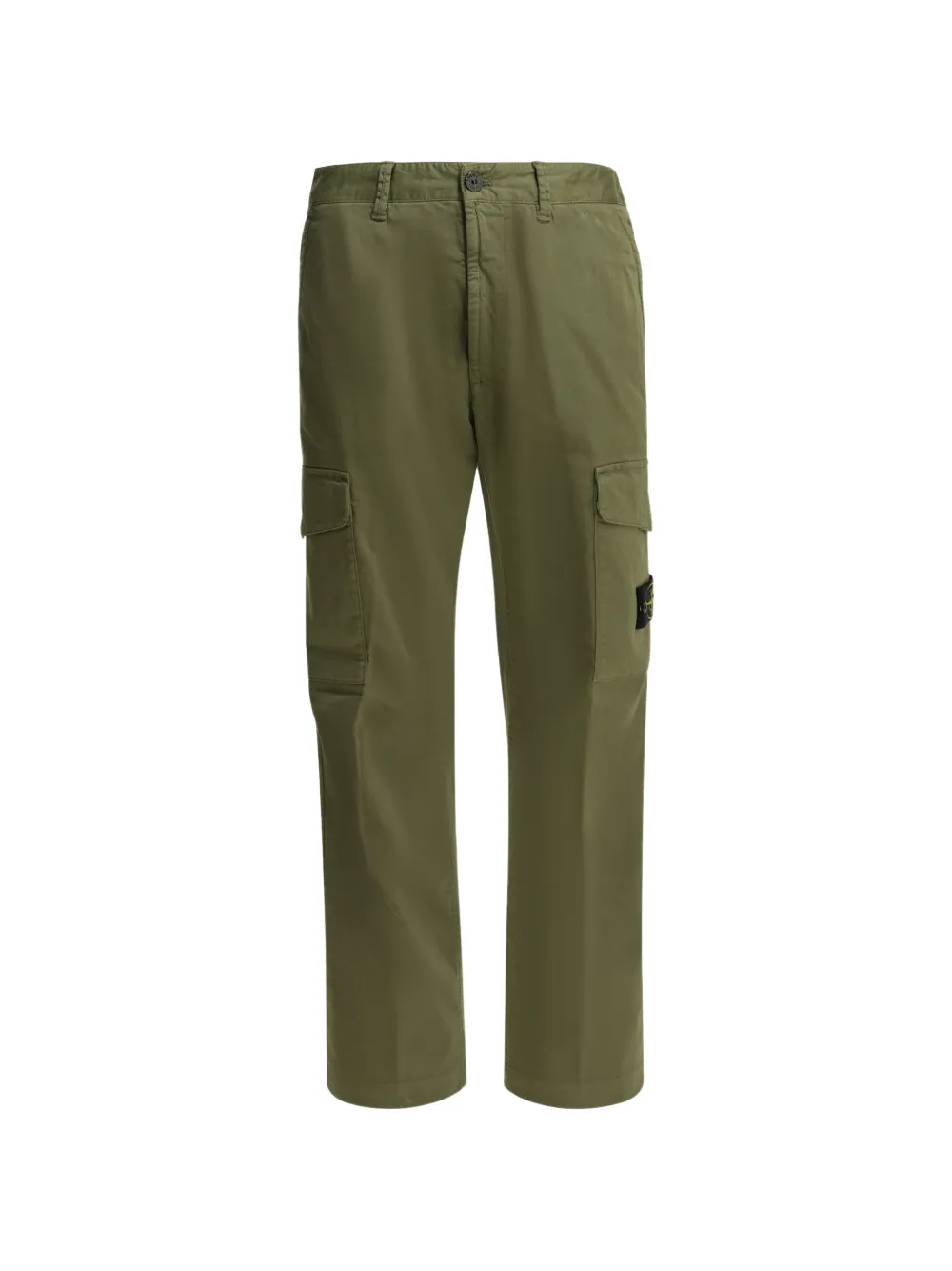 Stone Island logo-patch cargo pants - Grün
