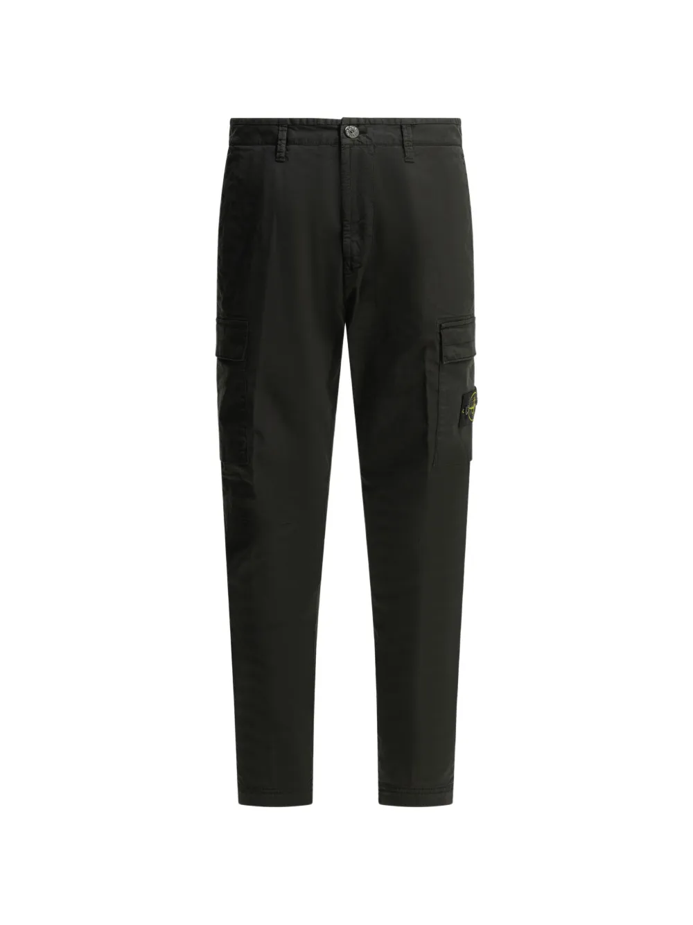 Stone Island logo-patch cargo pants - Schwarz