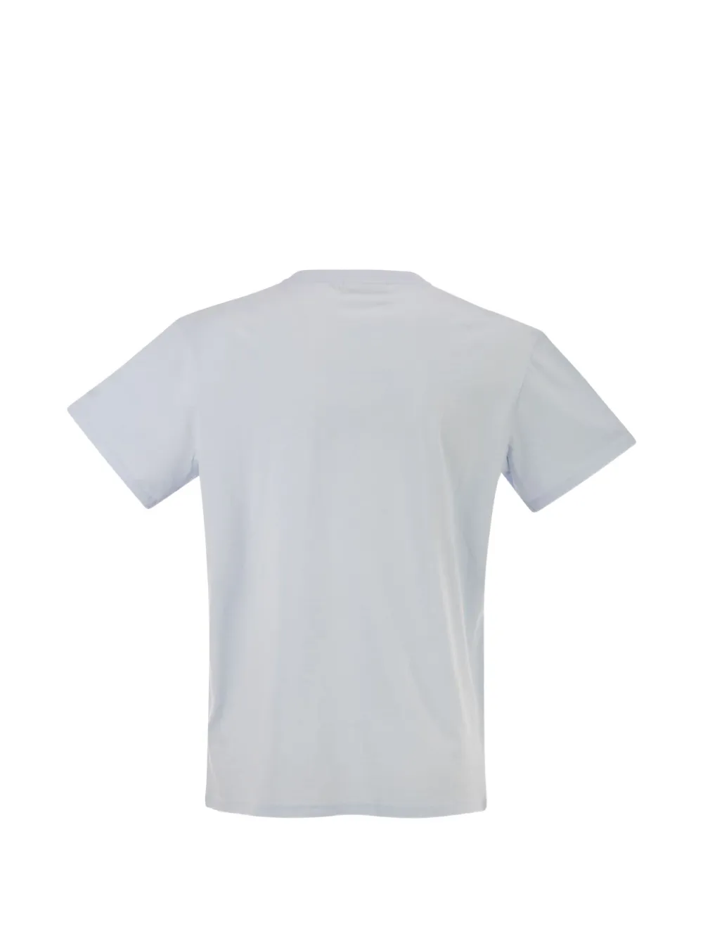MC2 Saint Barth Katoenen T-shirt met borduurwerk Blauw