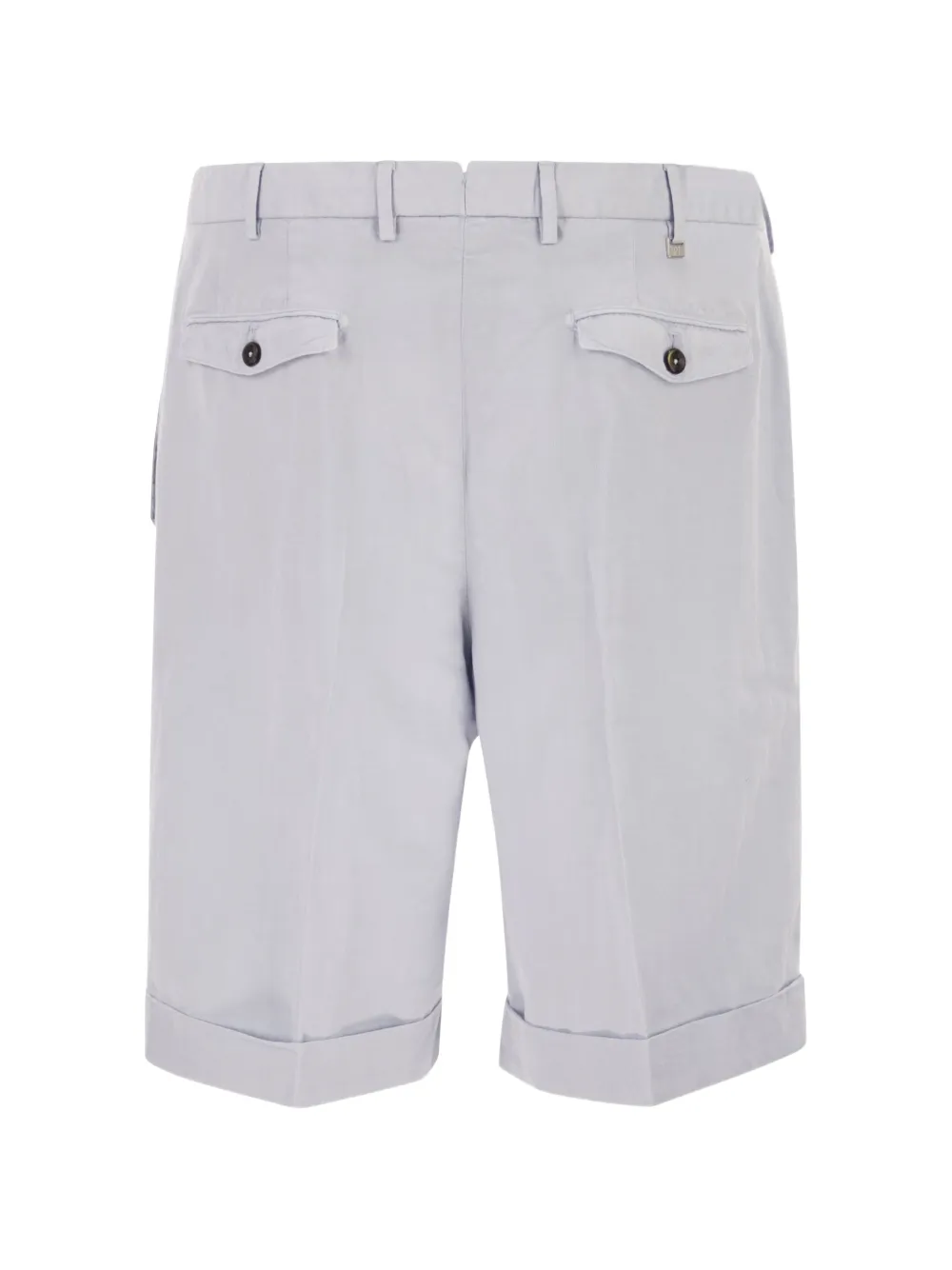 PT Torino Shorts met geplooide voorkant Blauw
