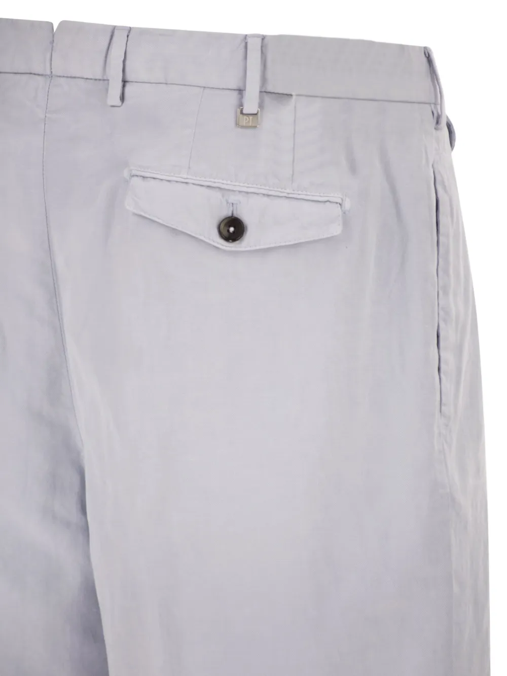 PT Torino Shorts met geplooide voorkant Blauw
