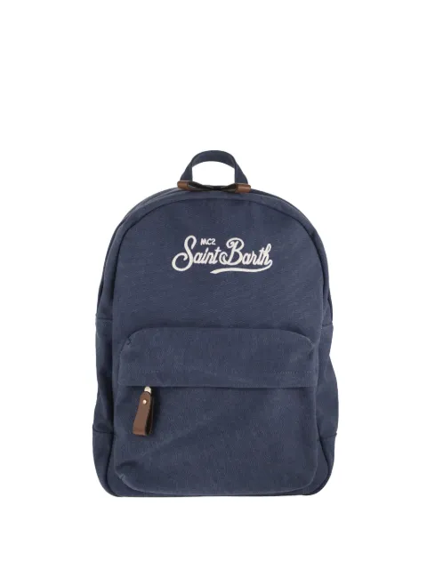 MC2 Saint Barth embroidered-logo canvas backpack