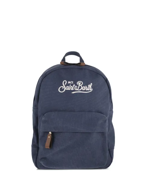 MC2 Saint Barth embroidered-logo canvas backpack