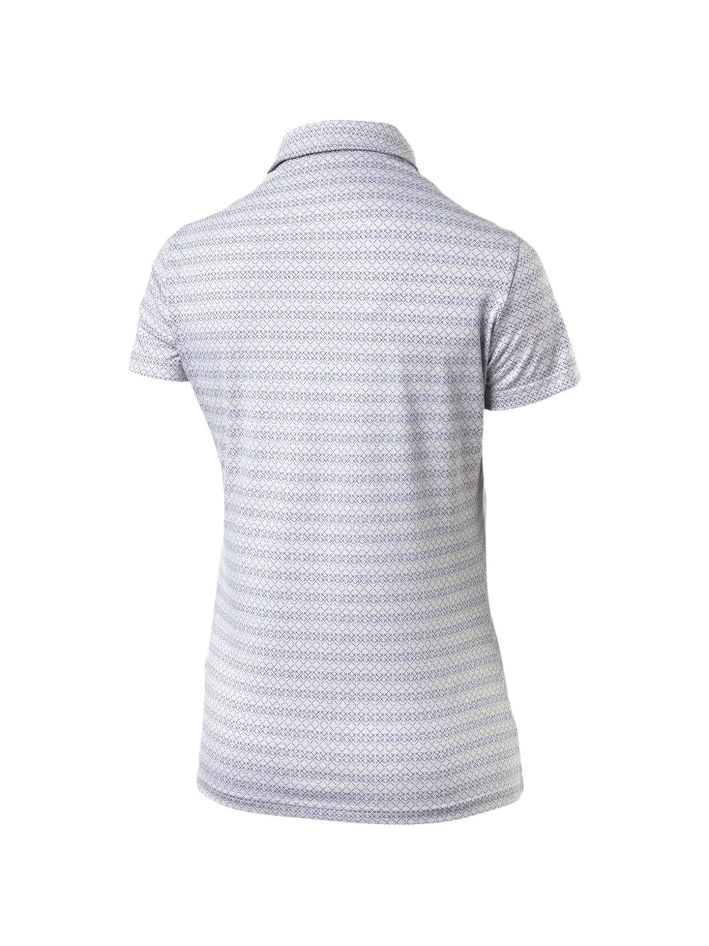 PUMA Sundays poloshirt met geometrische print Grijs