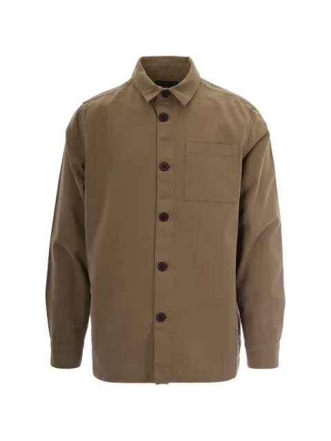 Barbour button-up chest-pocket jacket