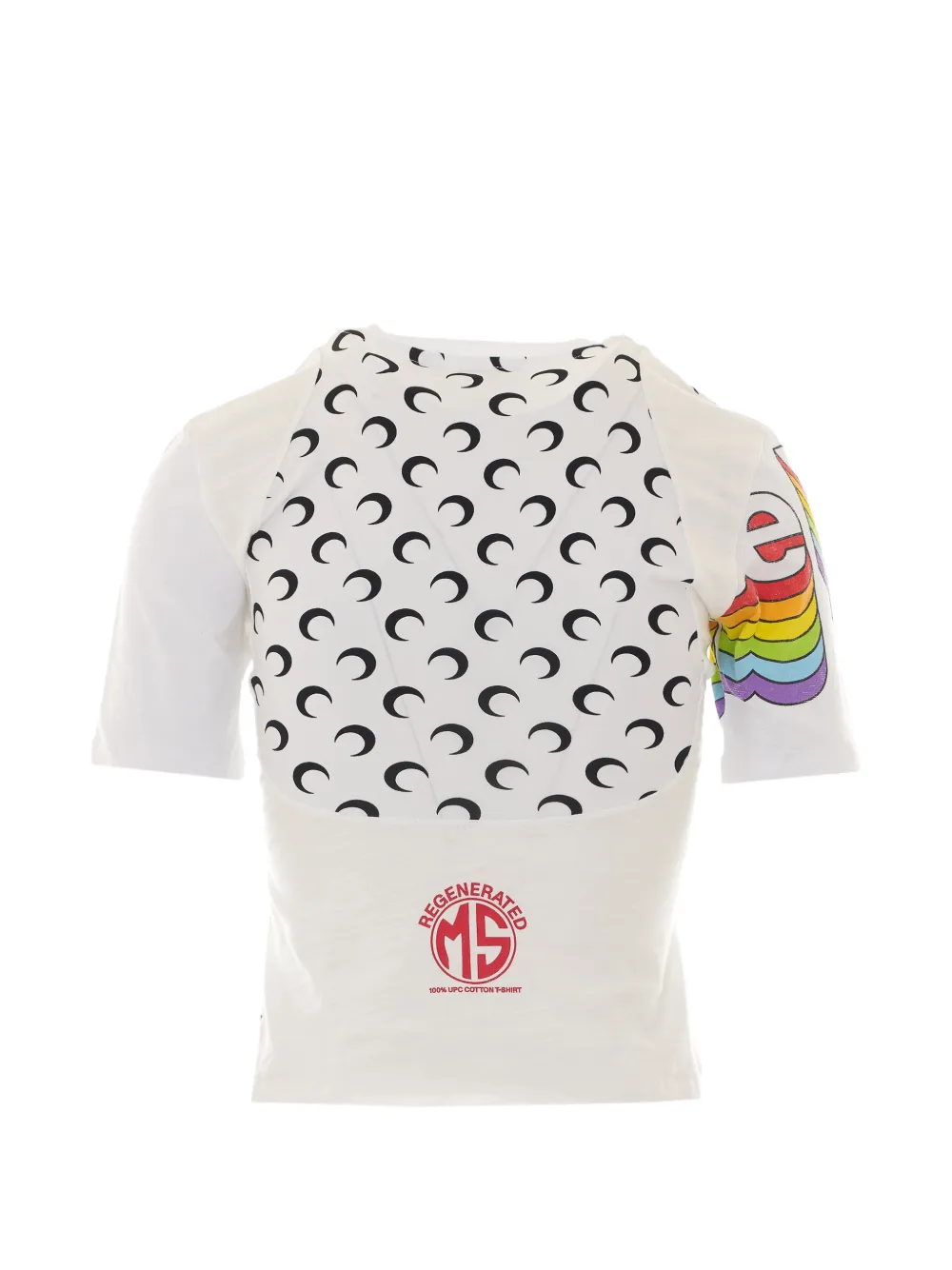 marine serre ムーンプリント tシャツ Marine Serre ムーンプリント Tシャツ | ホワイト | FARFETCH JP