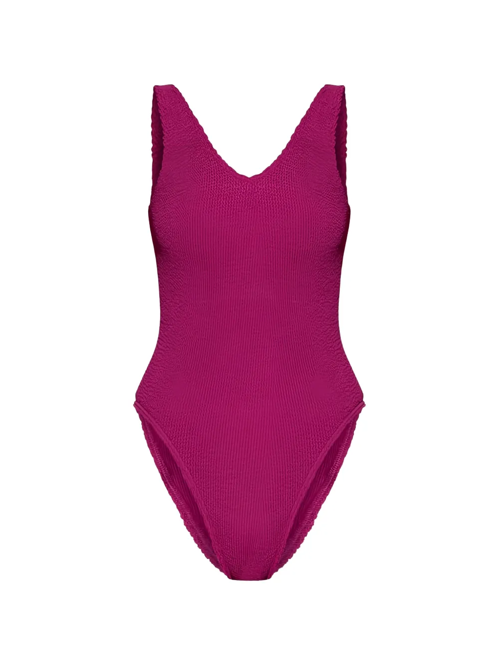 BOUND Mara crinkle-effect swimsuit - Rosso