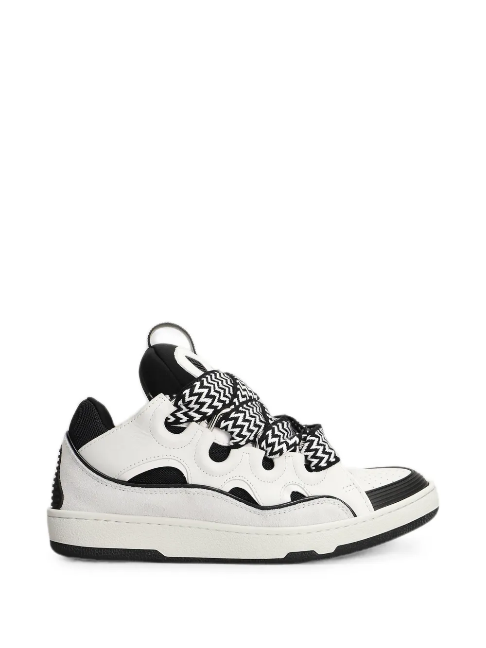 Lanvin Curb leather sneakers - White