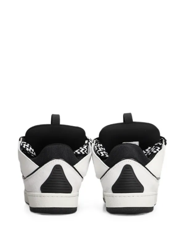 Lanvin Curb Leather Sneakers | White | FARFETCH
