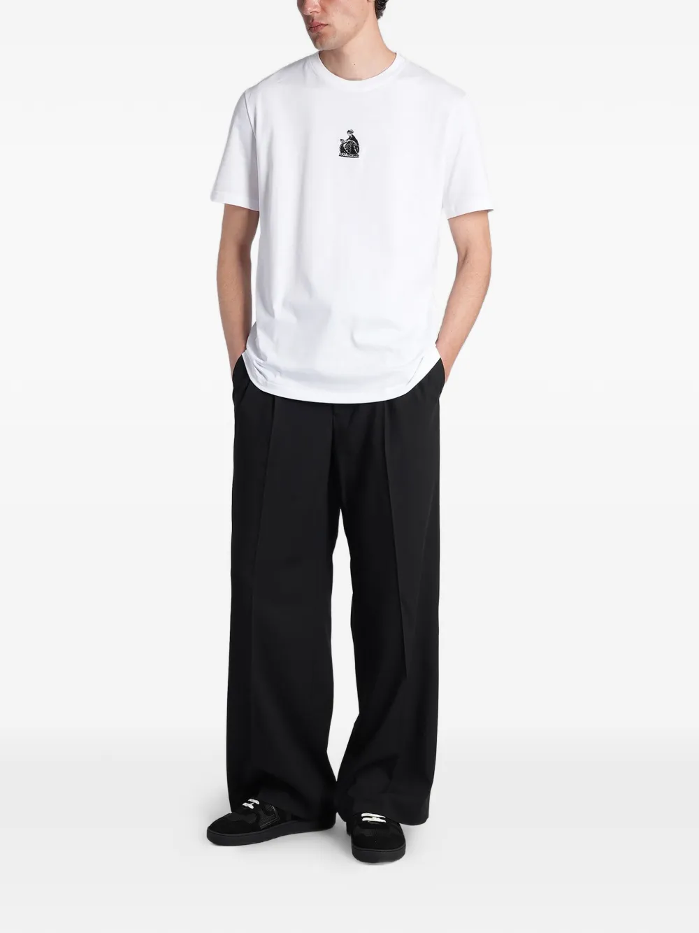 Lanvin T-shirt met print Wit