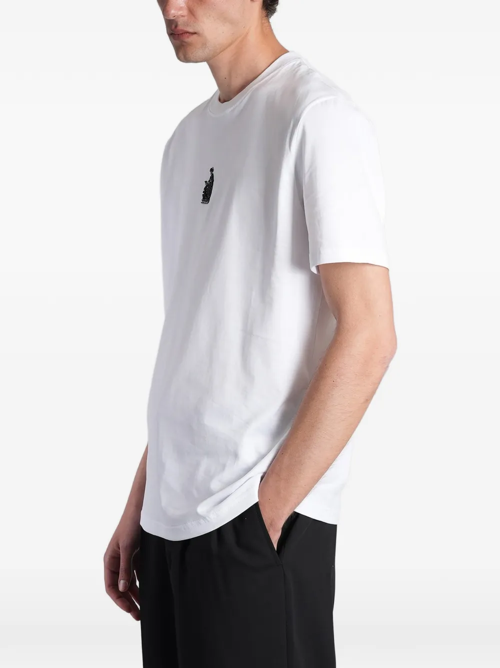 Lanvin T-shirt met print Wit