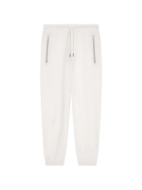Armani Exchange logo-patch drawstring track pants
