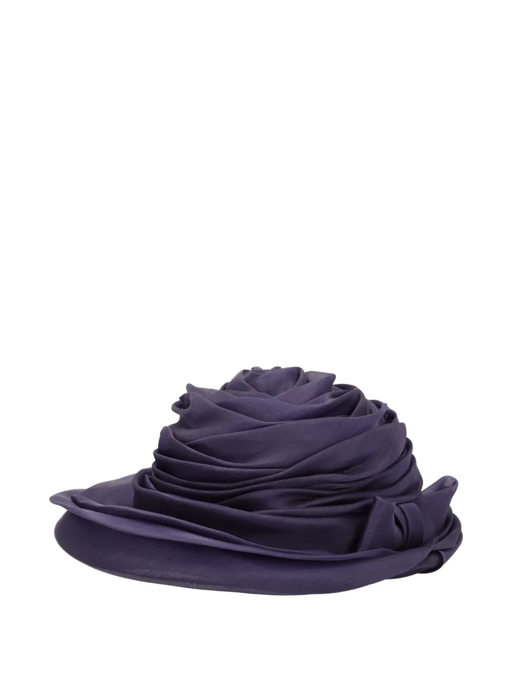 Vintage layered floral-detail hat - Viola