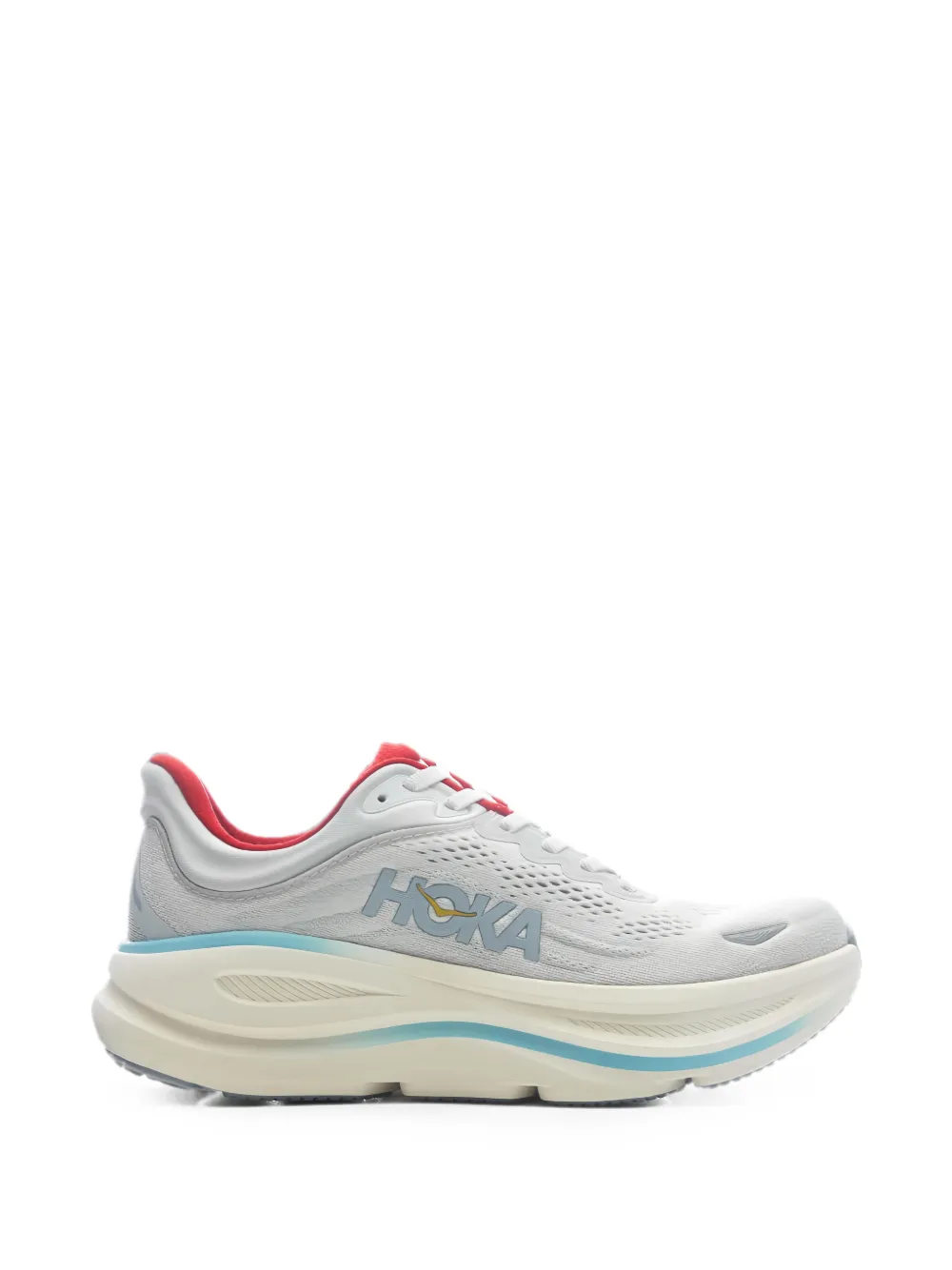 HOKA Bondi 9 lace-up sneakers - Grau