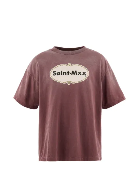 SAINT MXXXXXX logo-print T-shirt