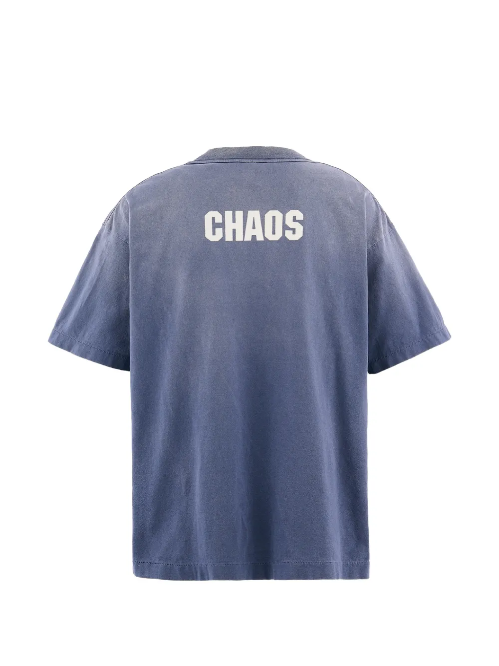 SAINT MXXXXXX T-shirt met logoprint Blauw