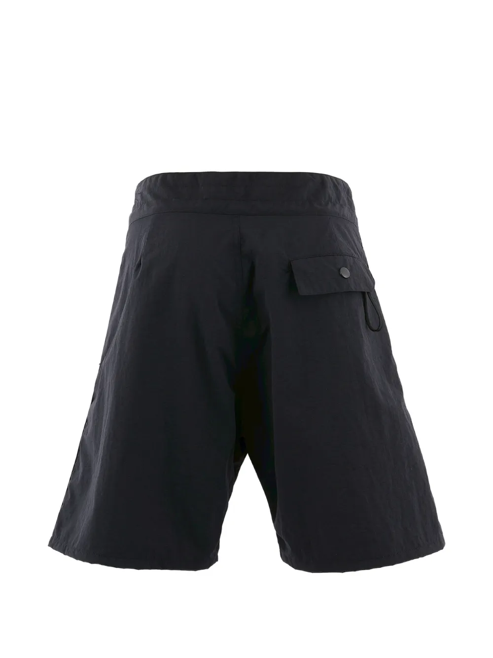 SAINT MXXXXXX Shorts met veters en grafische print Zwart