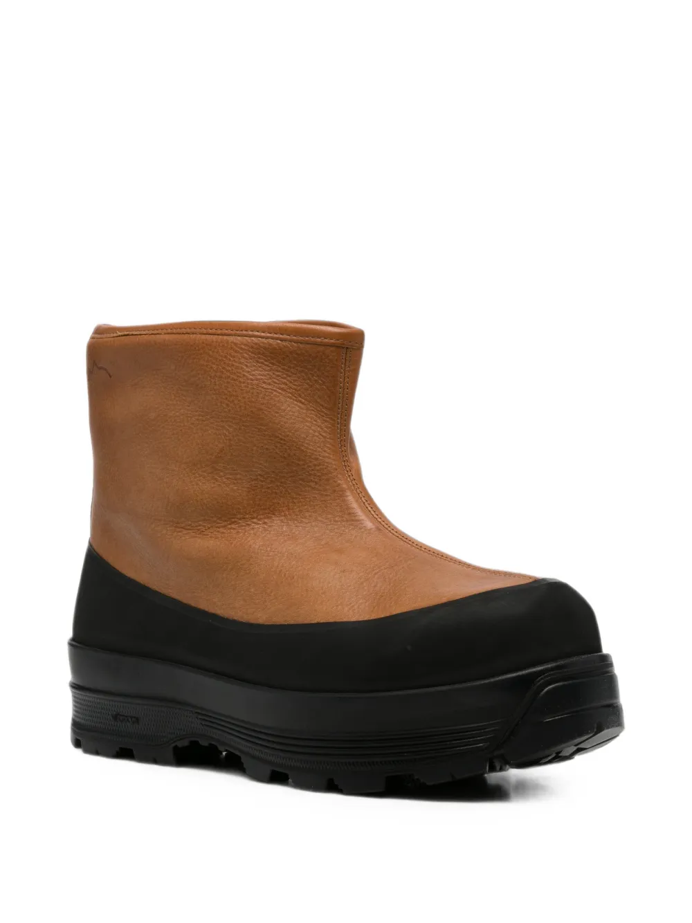 Diemme Badia shearling-lined leather boots Bruin