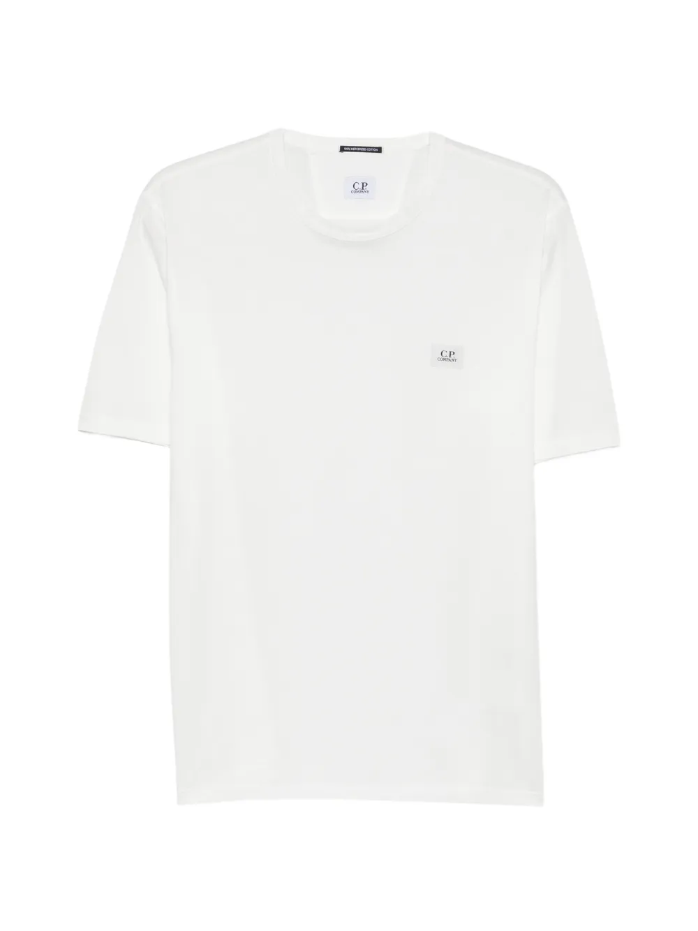 C.P. Company logo-patch jersey T-shirt - Weiß