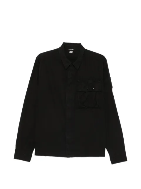 C.P. Company Lens-detail gabardine shirt