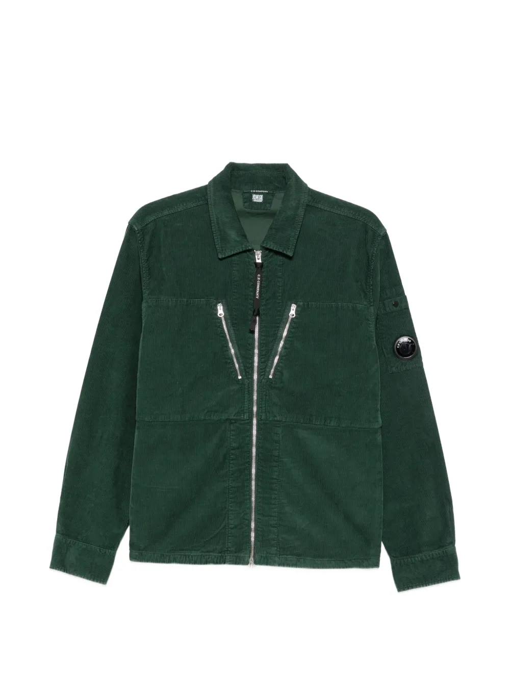 C.P. Company corduroy shirt jacket - Verde
