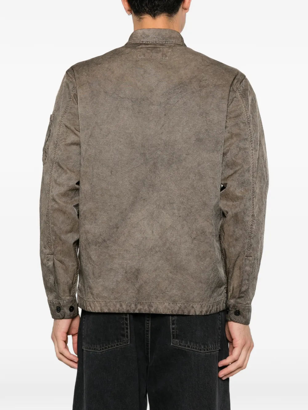 C.P. Company Panama-R Lens shirtjack Bruin