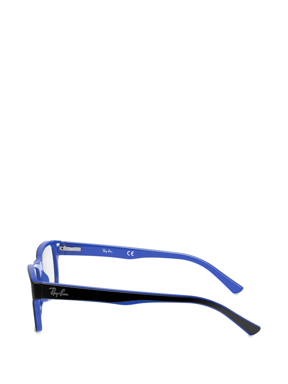 Ray-Ban Bril met rechthoekig montuur Zwart
