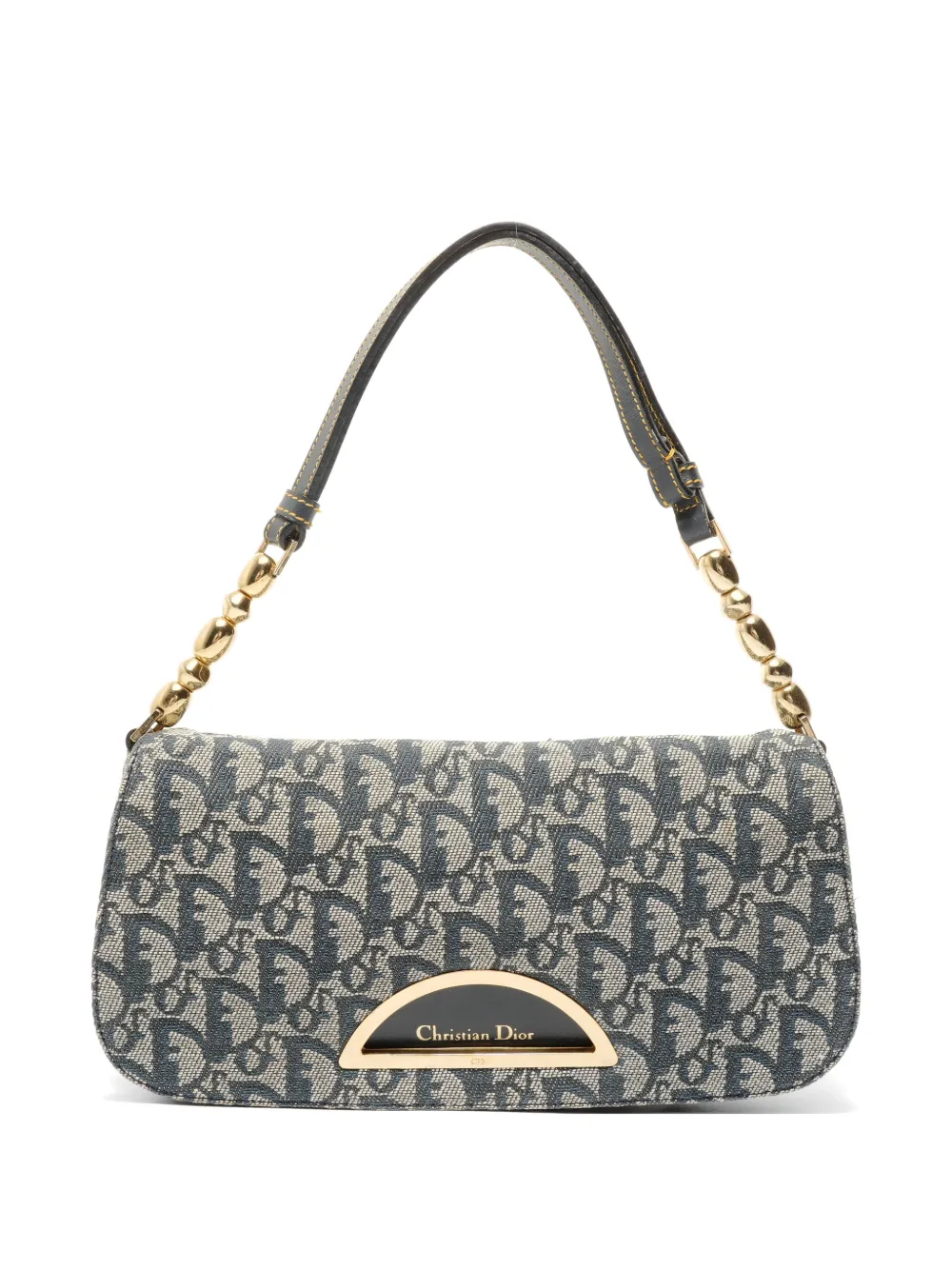 Christian Dior Pre-Owned 2001 Trotter Maris Pearl shoulder bag - Blu