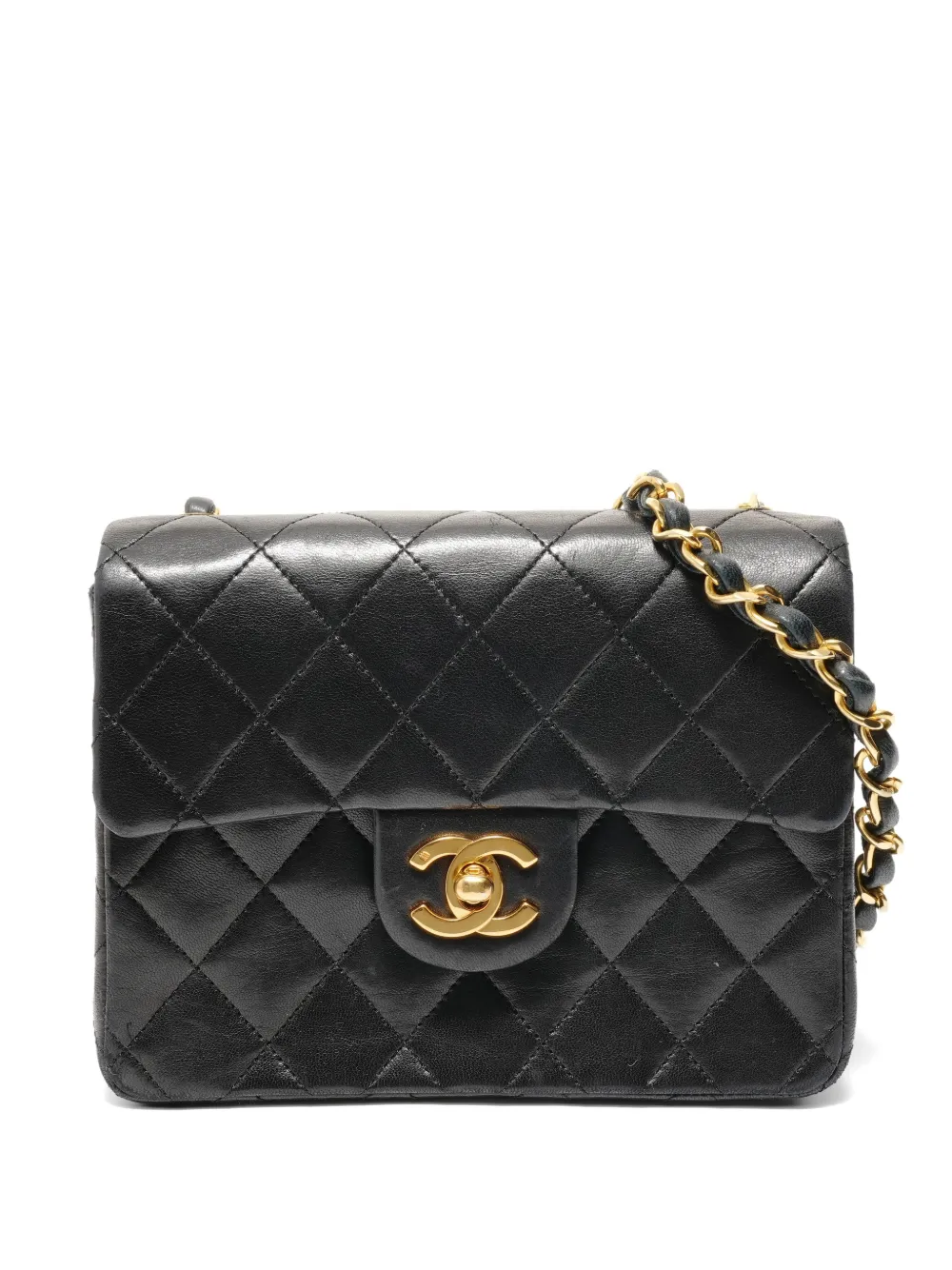 CHANEL Pre-Owned 2000-2002 Matelasse flap bag - Black