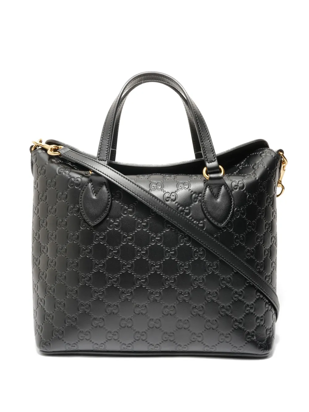 Gucci Pre-Owned 2016-2019 Guccissima GG tote bag - Schwarz
