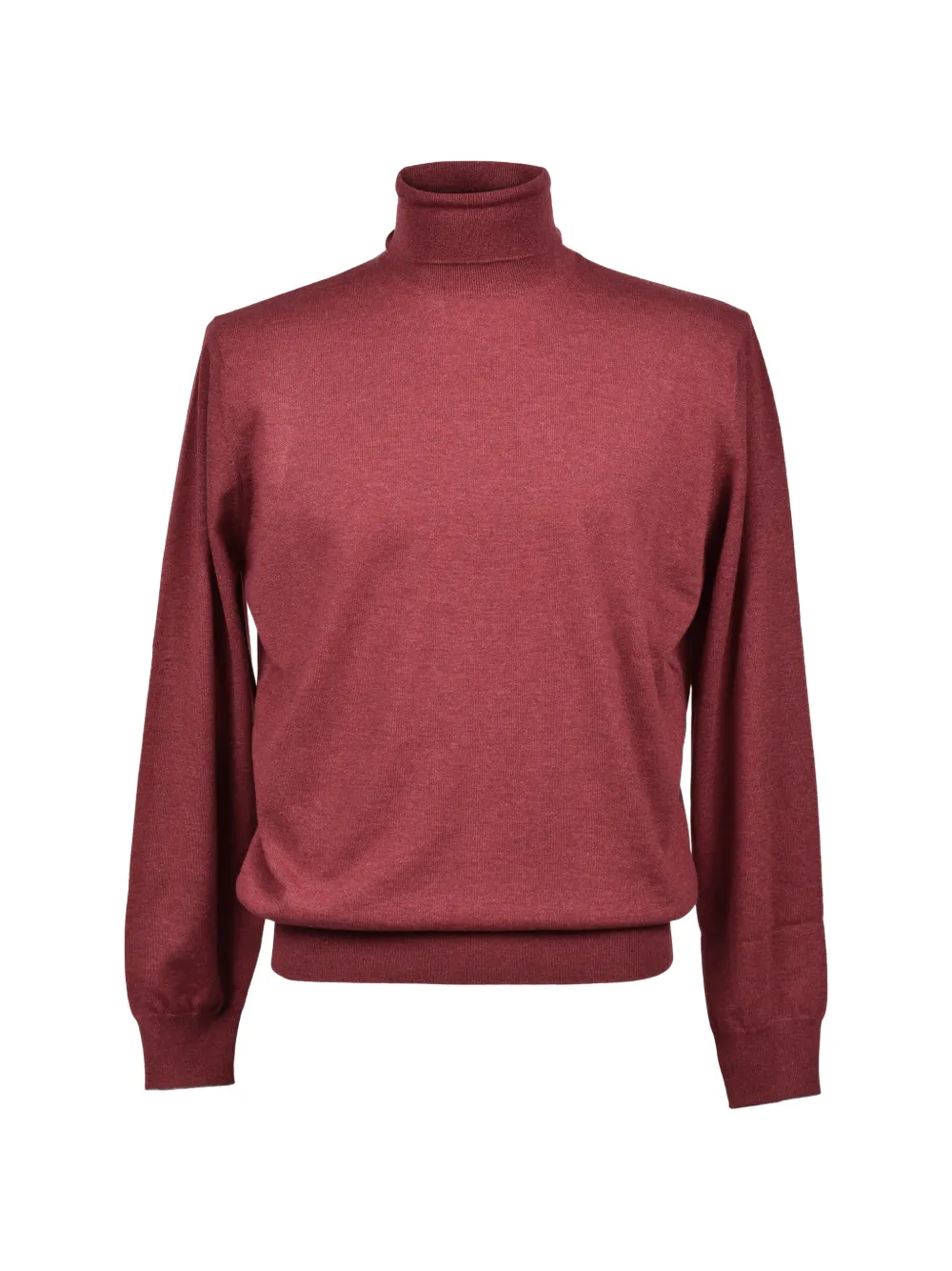 Brunello Cucinelli cashmere turtleneck sweater - Rosso