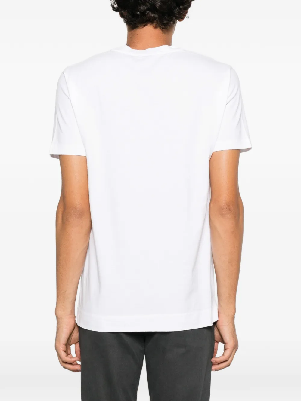 Daniele Fiesoli logo-patch T-shirt Wit