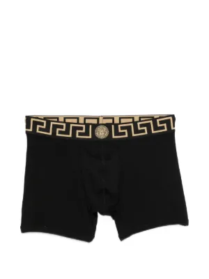 Versace ロゴ ボクサーパンツ セット | ブラック | FARFETCH JP