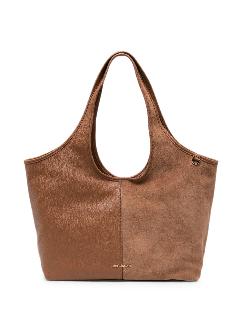 Michael Kors large Henly leather tote bag - Braun