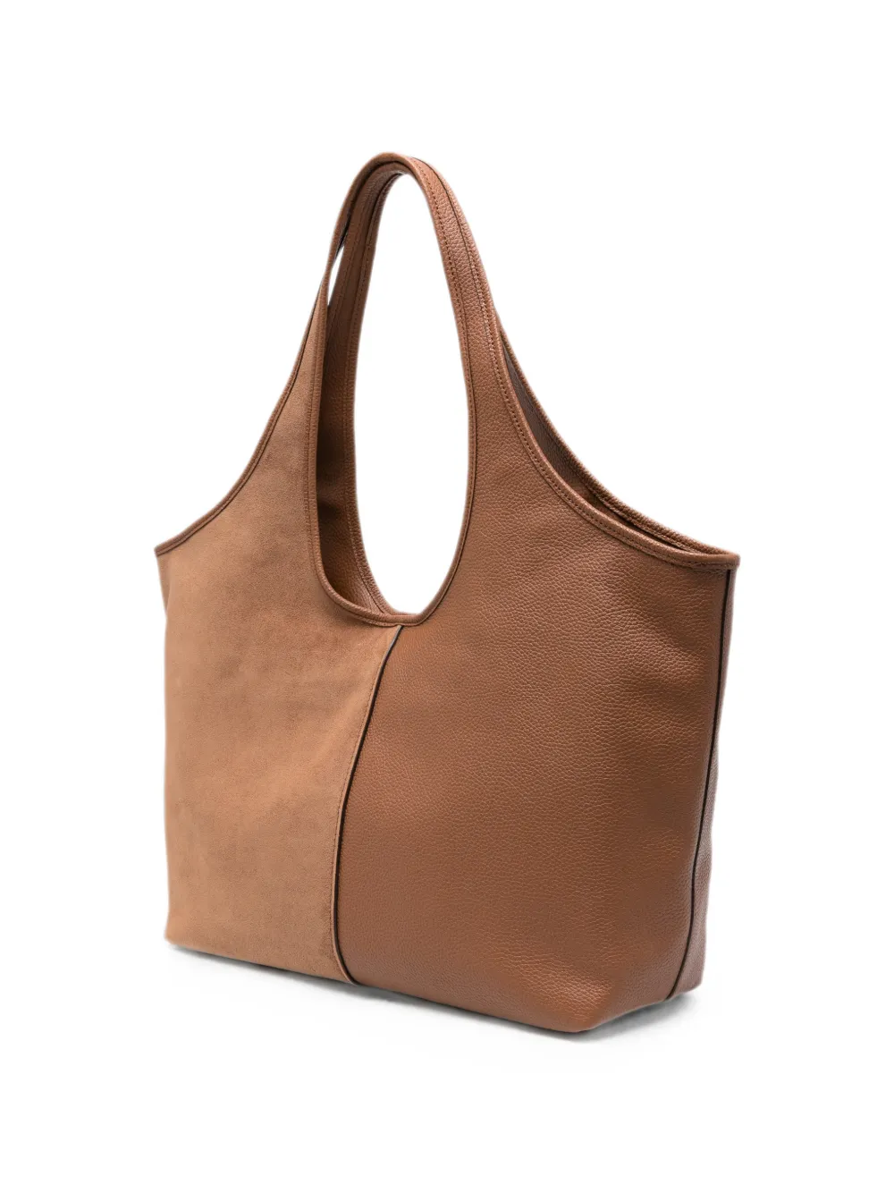 Michael Kors Grote Henly leren shopper Bruin