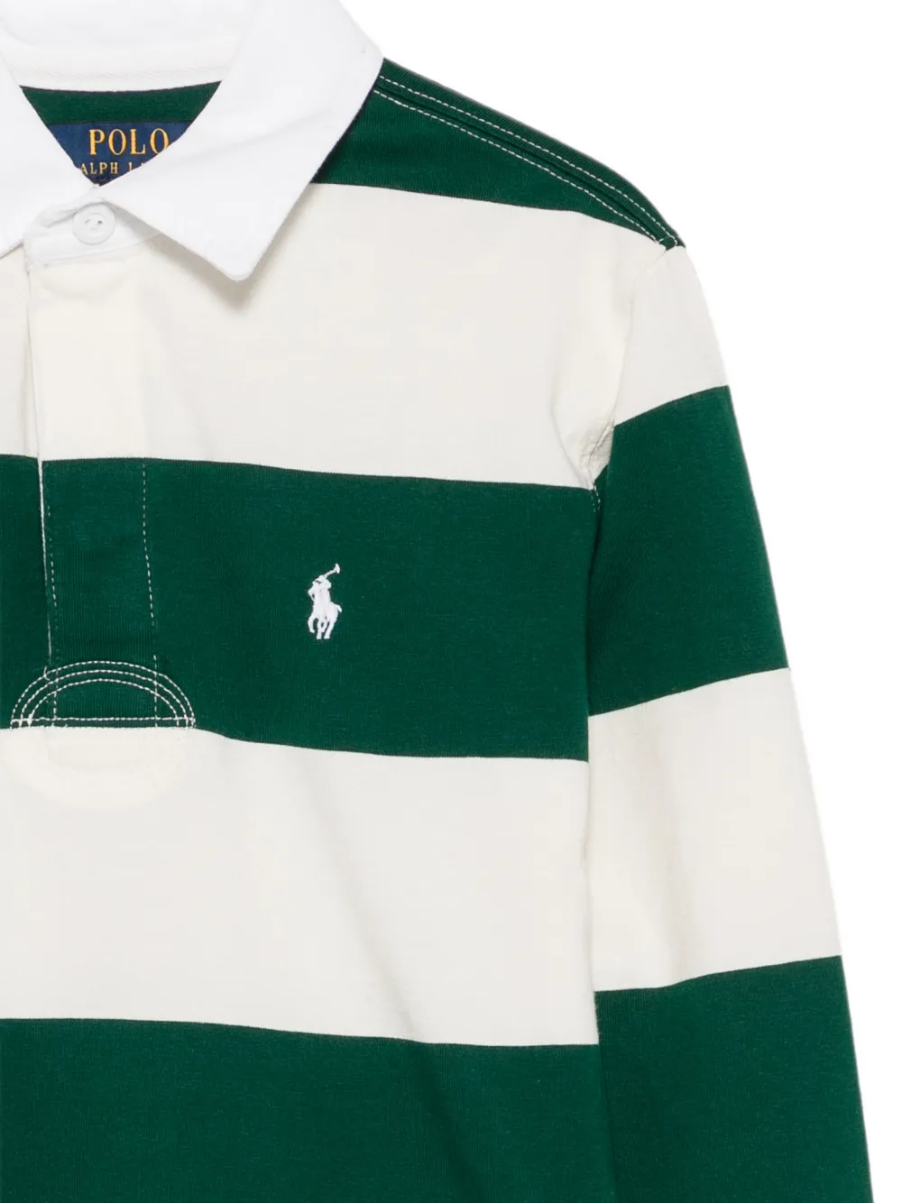 POLO RALPH LAUREN KIDS The Iconic rugbyshirt Groen