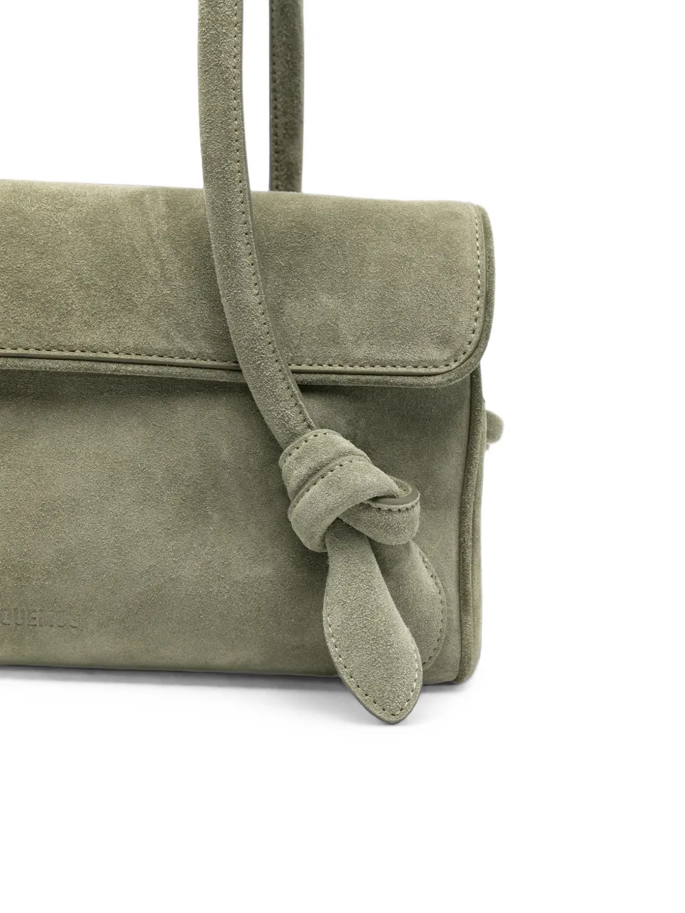 Jacquemus Leren schoudertas Groen
