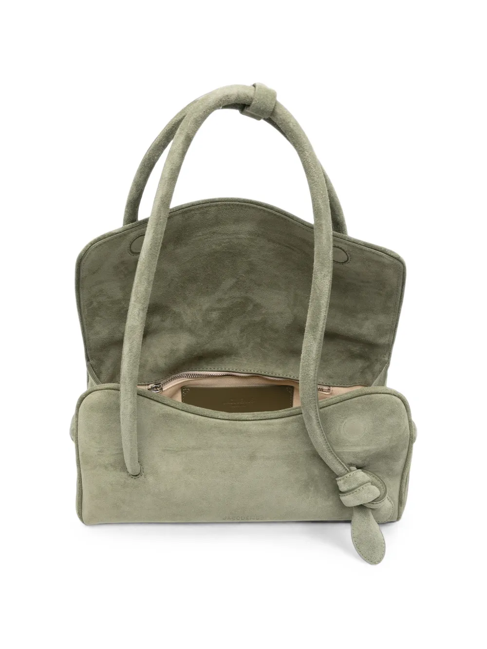 Jacquemus Leren schoudertas Groen