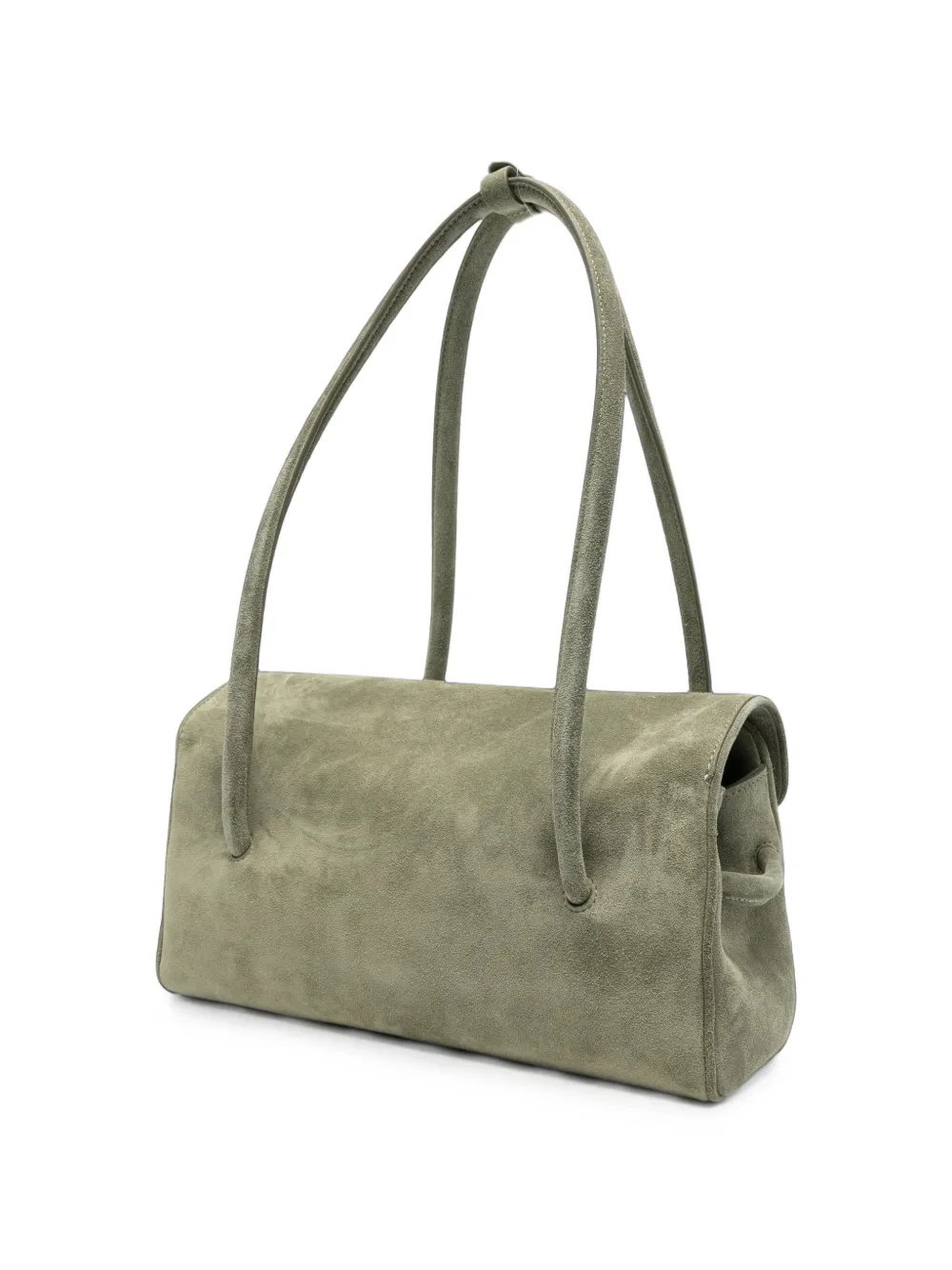 Jacquemus Leren schoudertas Groen