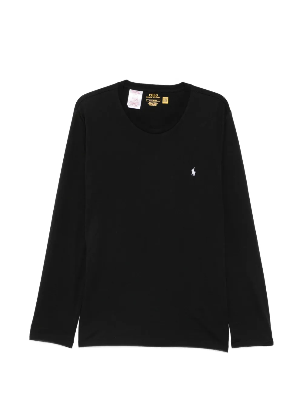 Polo Ralph Lauren Pony-embroidered long-sleeve T-shirt - Nero