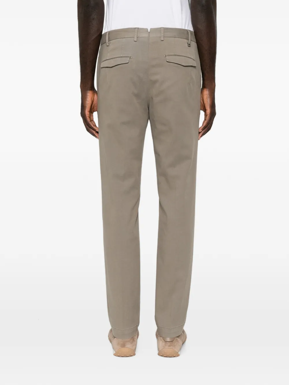 PT Torino Chino met ceintuur Grijs