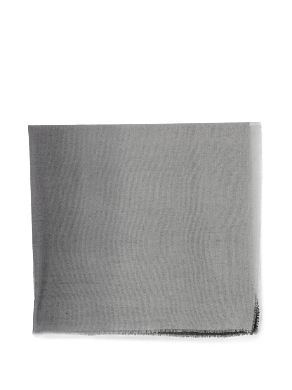 Faliero Sarti Coccola Sfume frayed scarf - Grigio