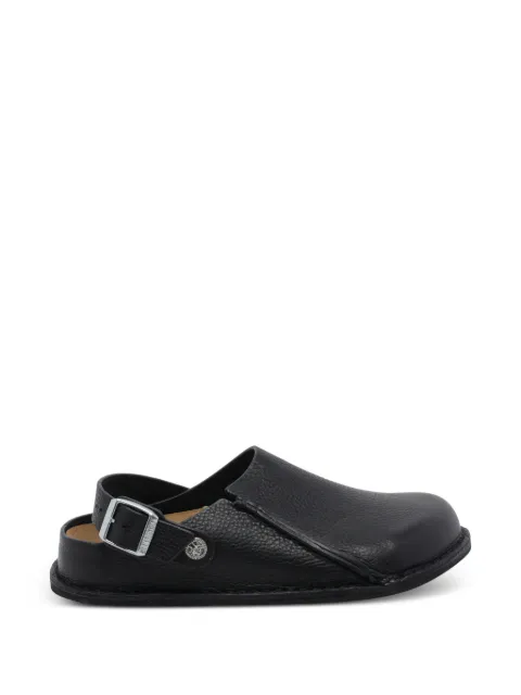 Birkenstock Lutry Premium buckled leather mules