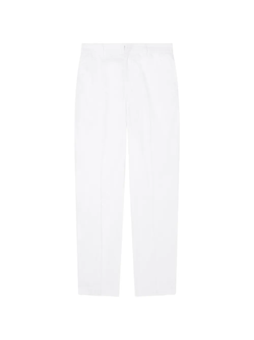 Armani Exchange straight-leg cotton trousers - Bianco