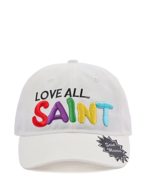 SAINT MXXXXXX embroidered-logo baseball cap