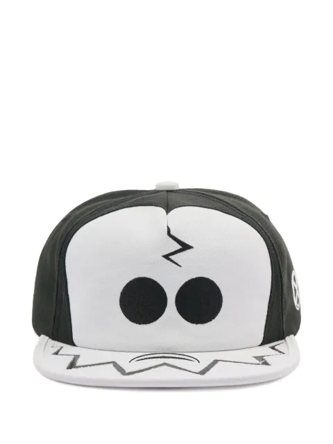 SAINT MXXXXXX graphic-print embroidered-logo cap
