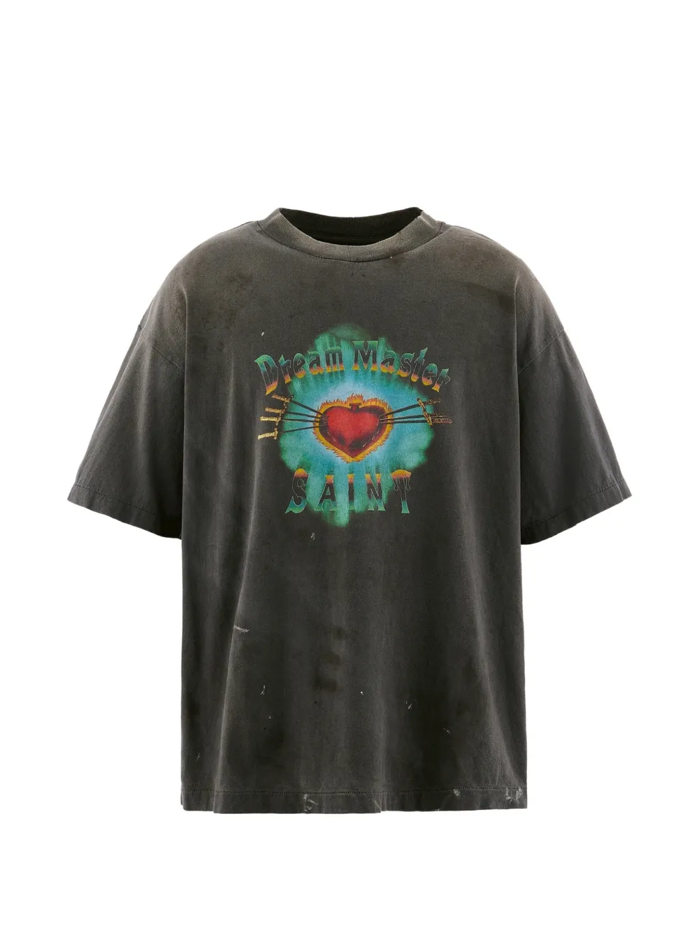 SAINT MXXXXXX graphic-print T-shirt - Schwarz